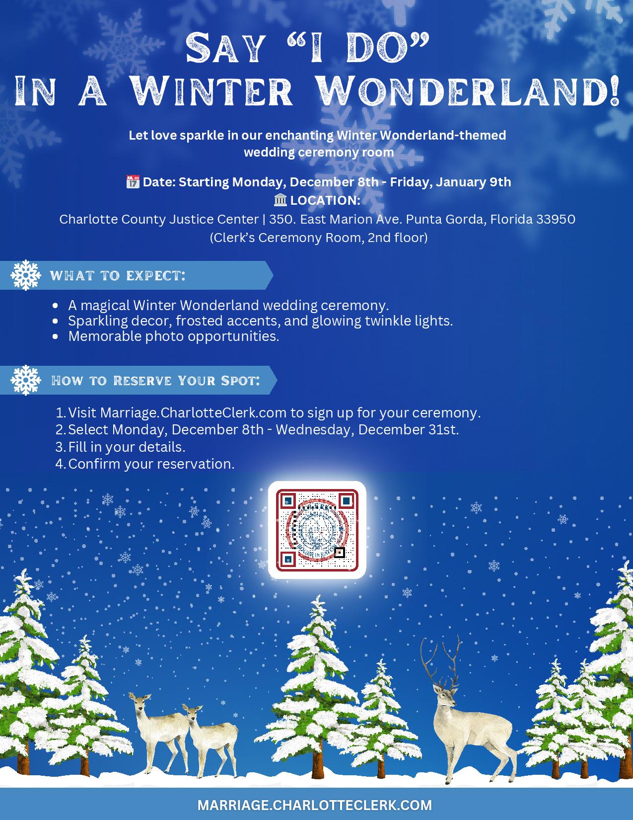 Winter Wonderland Wedding